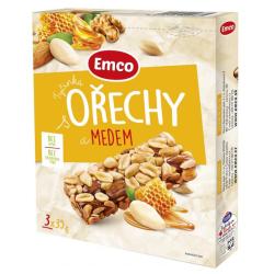 Tyinka Emco s orechami a medom 3x35g