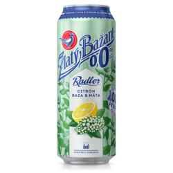 Pivo Zlat Baant 0% nealko radler`Z` 6x0,5l Citrn Baza Mta plech