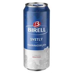 Pivo Birell`Z` svetl nealko 0,5l 24ks plech