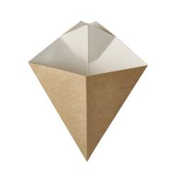 Korntok na hranolky s ndobkou na dip-kartn"pure"-27cmx21,5cm-50ks