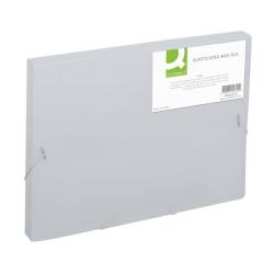 Plastov box s gumikou Q-Connect mlieny
