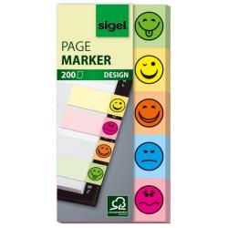 Zloky samolepiace znakovacie SMILE, 20x50, 5x40 lstkov