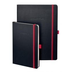Zpisnk CONCEPTUM Red Edition A4, linajkov ierno-erven