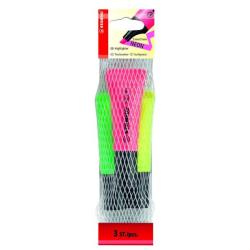 Sada zvrazovaov STABILO NEON 3S