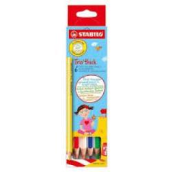 Farbiky STABILO Trio 6ks