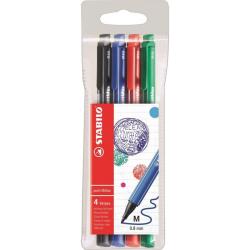 Sada popisovaov STABILO pointMax 4ks