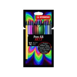 Sada popisovaov STABILO Pen 68/12S `ARTY`