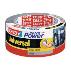 Textiln pska TESA silne lepiaca strieborn 50mm x 25m