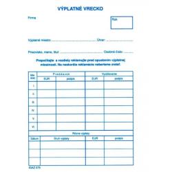 Vplatn vrecko C6