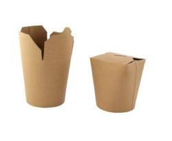 Food box (PAP) Kebab box 750ml kraft 135x152mm (50ks)