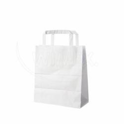 Papierov taka biela 18+8 x 22 cm [250 ks]