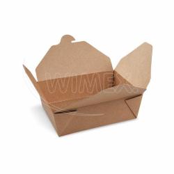 Food box (PAP/PE) nepremastiten kraft `M` 150 x 120 mm 1000ml [50 ks]