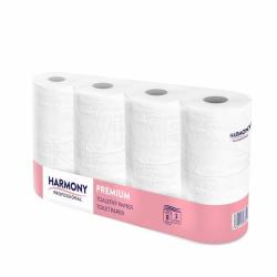 Toaletn papier (Tissue) Harmony Professional 3vrstv biely 250 trkov [8 ks]