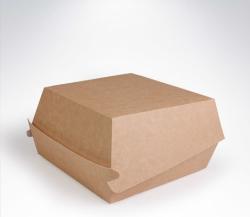 BIO papierov burger box (145x145x80) [100 ks]  - 48507