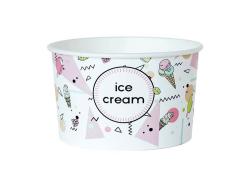 Miska na zmrzlinu 350ml 30ks PASTEL ICE CREAM
