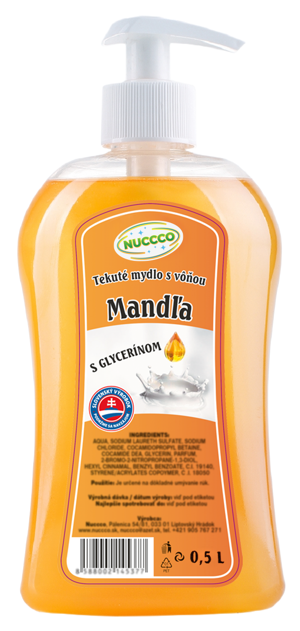 NUCCCO Tekut mydlo Manda  0,5 L