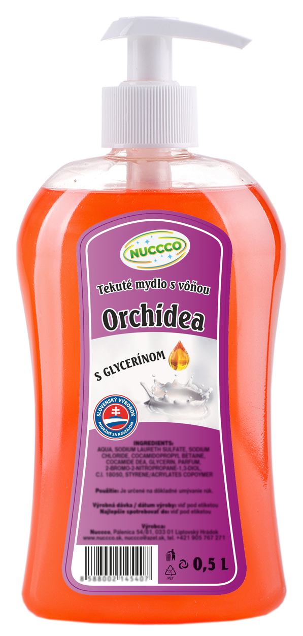 NUCCCO Tekut mydlo Orchidea  0,5 L