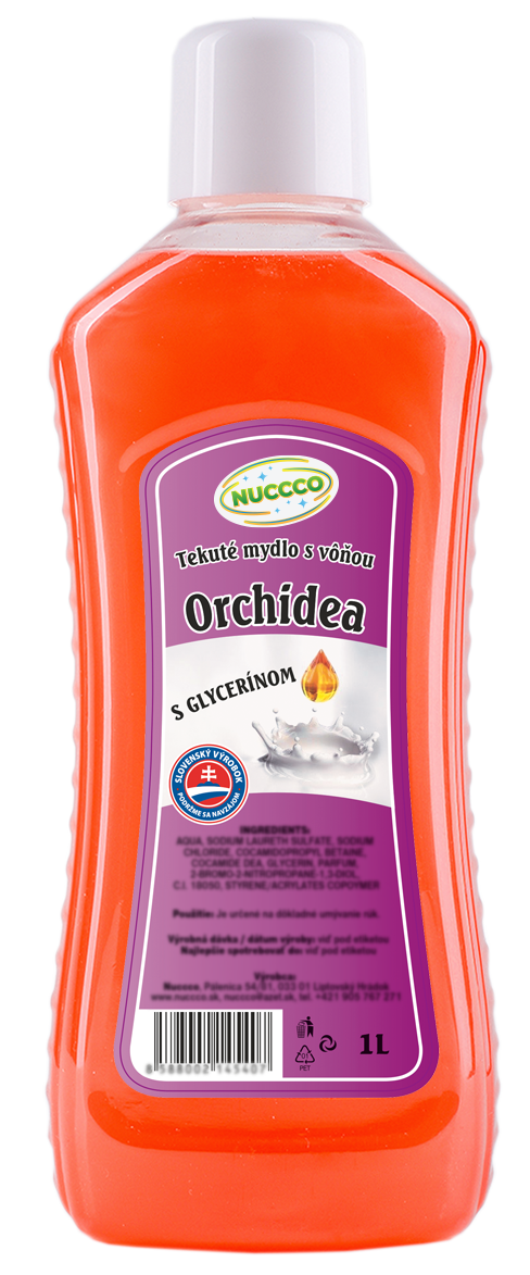 NUCCCO Tekut mydlo Orchidea 1 L