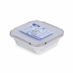 Miska (ALU) hranat 158 x 158 x 34 mm 560ml + vieko [5 sd]_3