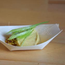 Fingerfood miska dreven lodika 9 x 6 cm [100 ks]_4