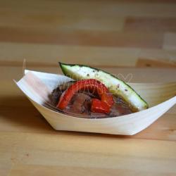 Fingerfood miska dreven lodika 11 x 7 cm [100 ks]_5